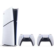 Sony PlayStation 5 Console (Digital Version) White - Middle East Version + Extra DualSense Wireless Controller