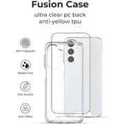 Glassology Clear Case + Screen Protector Bundle for Samsung Galaxy A16 - 360° Protection, Anti-Yellowing, Shatterproof Tempered Glass