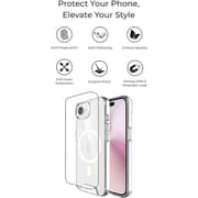 Glassology Magnetic Clear Case + Screen Protector Bundle for iPhone 16e - Anti-Yellowing, Shatterproof 360° Protection with Premium Glass