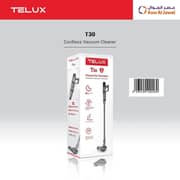 Telux Cordless Vacuum Cleaner Gray/Black T30-TX30