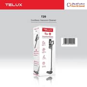Telux Cordless Vacuum Cleaner Gray/Black T20-TX20