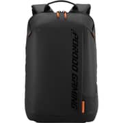 Porodo Gaming Water-Resistant PU Laptop Backpack Black