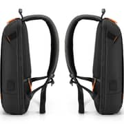 Porodo Gaming Water-Resistant PU Laptop Backpack Black