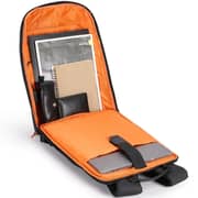 Porodo Gaming Water-Resistant PU Laptop Backpack Black