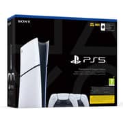 Sony PlayStation 5 Console (Digital Version) White + DualSense Wireless Controller