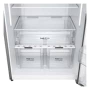 LG Refrigerator 400 L Top Mount Freezer, Multi Air Flow, Digital Touch, Inox, GTF402SVAN