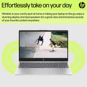 HP (2025) Laptop - 13th Gen / Intel Core i5-1334U / 15.6inch FHD / 512GB SSD / 16GB RAM / Shared Intel Iris Xe Graphics / Windows 11 Home / English & Arabic Keyboard / Natural Silver / Middle East Version - [15-FD0094NE]