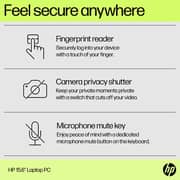 HP (2025) Laptop - 13th Gen / Intel Core i5-1334U / 15.6inch FHD / 512GB SSD / 16GB RAM / Shared Intel Iris Xe Graphics / Windows 11 Home / English & Arabic Keyboard / Natural Silver / Middle East Version - [15-FD0094NE]