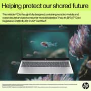 HP (2025) Laptop - 13th Gen / Intel Core i5-1334U / 15.6inch FHD / 512GB SSD / 16GB RAM / Shared Intel Iris Xe Graphics / Windows 11 Home / English & Arabic Keyboard / Natural Silver / Middle East Version - [15-FD0094NE]