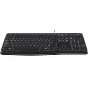 Logitech K120 Plug & Play US International Keyboard Black