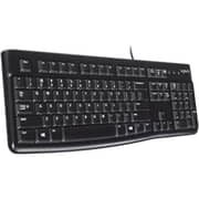 Logitech K120 Plug & Play US International Keyboard Black