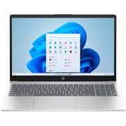 HP (2022) Laptop - 12th Gen / Intel Core i3-1215U / 15.6inch HD / 256GB SSD / 8GB RAM / Shared Intel UHD Graphics / Windows 11 Home / English Keyboard / Natural Silver / International Version - [15-FD0023DX]