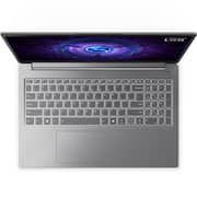 Lenovo LOQ 15IAX9E Gaming (2025) Laptop - 12th Gen / Intel Core i5-12450HX / 15.6inch FHD / 512GB SSD / 16GB RAM / 4GB NVIDIA GeForce RTX 2050 Graphics / Windows 11 Home / English & Arabic Keyboard / Luna Grey / Middle East Version - [83LK001MAD]
