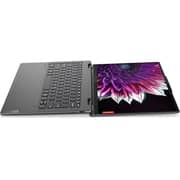 Lenovo Yoga 7 14IML9 2-in-1 Convertible (2025) Laptop - 1st Series / Intel Core Ultra 7-155H / 14inch WQXGA+ / 1TB SSD / 16GB RAM / Shared Intel Arc Graphics / Windows 11 Home / English & Arabic Keyboard / Storm Grey / Middle East Version - [83DJ003PAD]