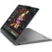 Lenovo Yoga 7 14IML9 2-in-1 Convertible (2025) Laptop - 1st Series / Intel Core Ultra 7-155H / 14inch WQXGA+ / 1TB SSD / 16GB RAM / Shared Intel Arc Graphics / Windows 11 Home / English & Arabic Keyboard / Storm Grey / Middle East Version - [83DJ003PAD]