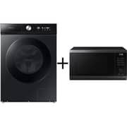 Samsung Front Load Washer & Dryer 11.5 kg / 8 kg WD11BB944 + Samsung MG23D Microwave Oven