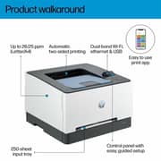 HP 499N4A 3203DW Color LaserJet Pro Printer