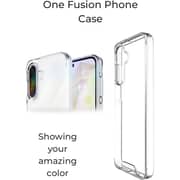 Glassology Clear Case + Screen Protector for Samsung Galaxy A36 - 360° Shatterproof Protection with Anti-Yellowing Tempered Glass