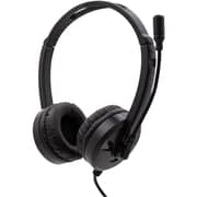 HP DHE-8009 Wired Over Ear Gaming Headphones Black