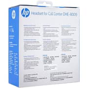 HP DHE-8009 Wired Over Ear Gaming Headphones Black