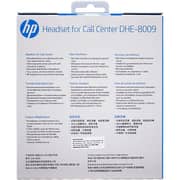 HP DHE-8009 Wired Over Ear Gaming Headphones Black