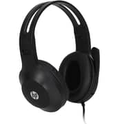 HP DHH-1601 P2 Wired Over Ear Gaming Headphones Black