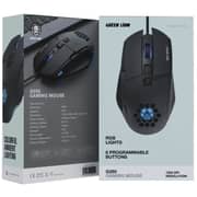Green Lion Gaming Mouse Black