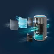 Philips PureProtect Water 3400 Series 2-in-1 Air Purifier & Humidifier AC3420/10