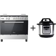 Midea Gas Cooker LME95030FFD + Electric Pressure Cooker MY-CS8001WP
