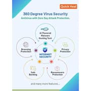 Quick Heal Internet Security 10 Device 1 Year