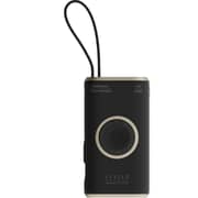 Levelo Roma Power Bank 10000mAh Black With Cable & Apple Watch Charger LVL-ROMA-10K-BKD