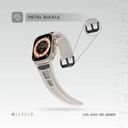 Levelo Kai Watch Strap White