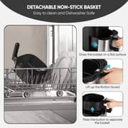 Nikai Air Fryer with Touch Control and Timer – NAF779D