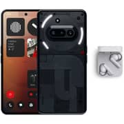 Nothing Phone (3a) 5G 256GB 12GB RAM Black Dual Sim Smartphone + Buds