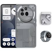 Nothing Phone (3a) Pro 5G 256GB 12GB RAM Grey Dual Sim Smartphone + Buds + Watch Pro