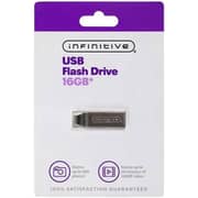 Infinitive USB Flash Drive 16GB Black 195602079476