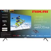 تلفزيون نيكاي الذكي بشاشة QLED دقة 4K UHD مقاس 55 بوصة (موديل 2026) NIK55MEU4QLED1