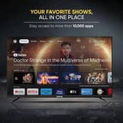 تلفزيون نيكاي الذكي بشاشة QLED دقة 4K UHD مقاس 55 بوصة (موديل 2026) NIK55MEU4QLED1