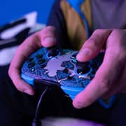 PDP Sheikah Shoot Rematch Glow Wired Controller Black/Blue