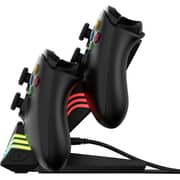 PDP Afterglow Wave Dual Charger Black