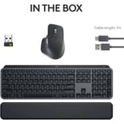 Logitech MX Keys S Combo English Keyboard And Mouse Graphite 