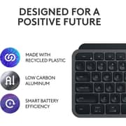 Logitech MX Keys S Combo English Keyboard And Mouse Graphite 