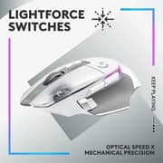 Logitech G502 X Plus Lightspeed Wireless Optical Gaming Mouse White