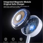 Choetech Fast Magnetic Watch Charger White