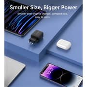 Choetech GaN Dual C Port Wall Charger Black