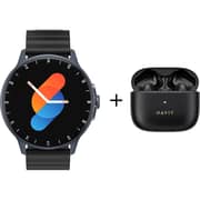 Havit Smartwatch Black - M9046 + TW958 Active Noise Cancellation Earbuds