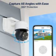 Zosi 1NC-2914M-S-UK Solar Panel Wireless Camera