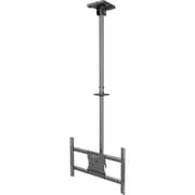 BEETEC Double Pole Ceiling Mount Black