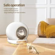 Whiskers&Wag Smart Automatic Cat Litter Box 65l (Pack of 1)