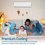 Nikai Split Air Conditioner 1.5 Ton NSAC18136HC24